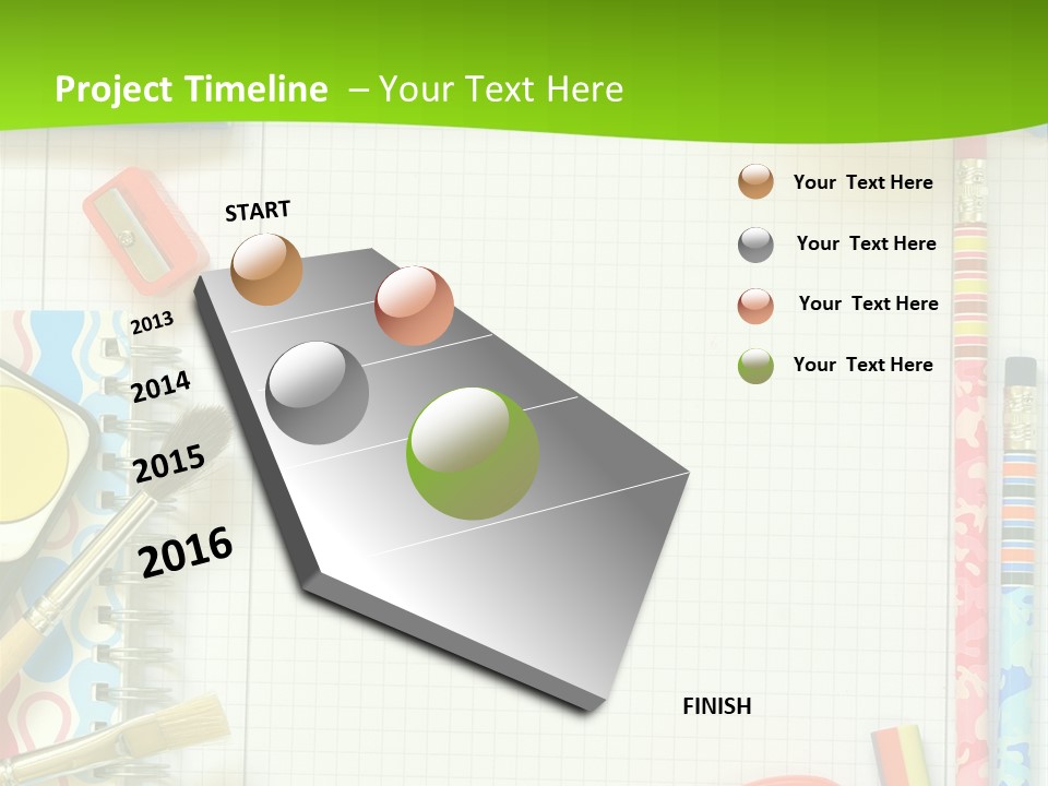 School Things PowerPoint Template