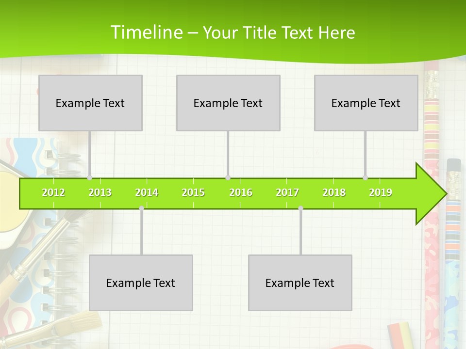School Things PowerPoint Template