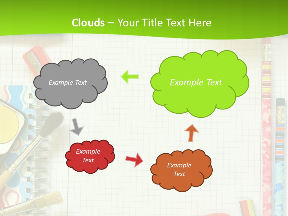 School Things PowerPoint Template