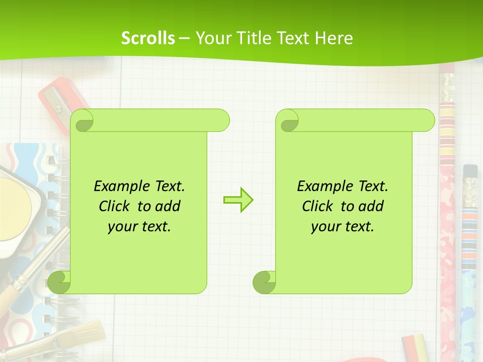 School Things PowerPoint Template