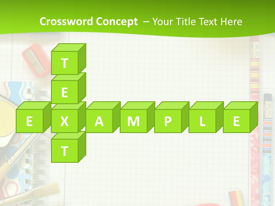 School Things PowerPoint Template