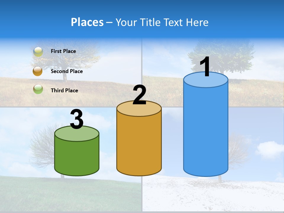 Bare Agriculture Lonely PowerPoint Template