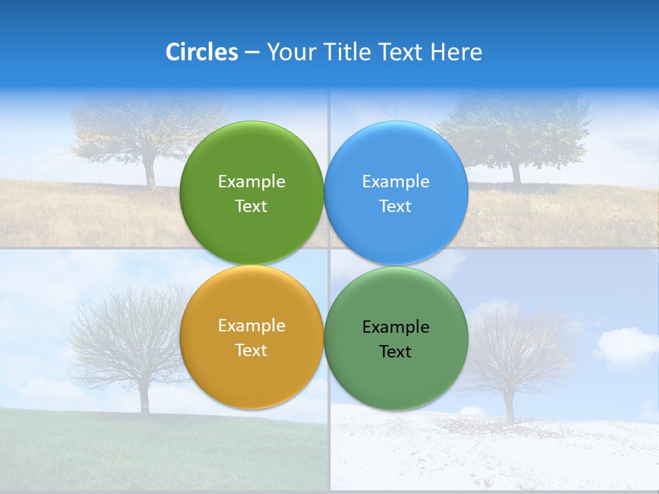 Bare Agriculture Lonely PowerPoint Template