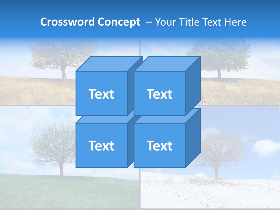 Bare Agriculture Lonely PowerPoint Template