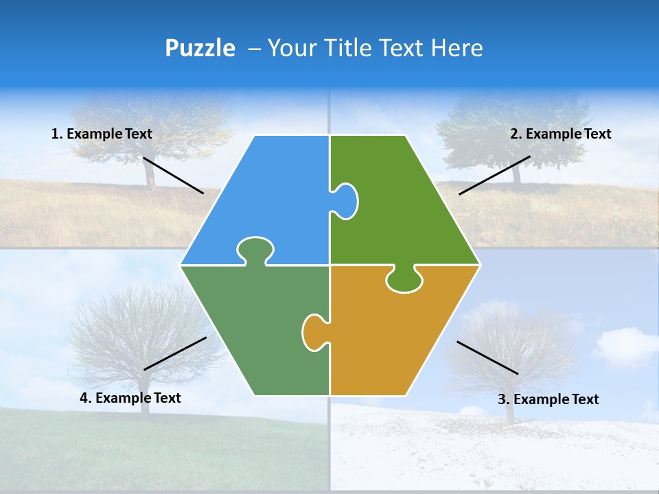Bare Agriculture Lonely PowerPoint Template