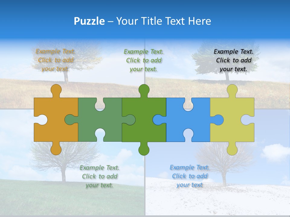 Bare Agriculture Lonely PowerPoint Template