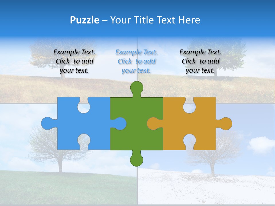 Bare Agriculture Lonely PowerPoint Template