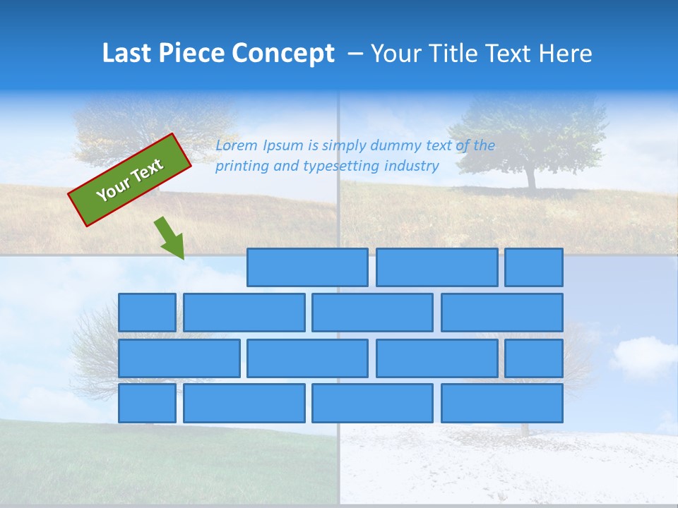 Bare Agriculture Lonely PowerPoint Template