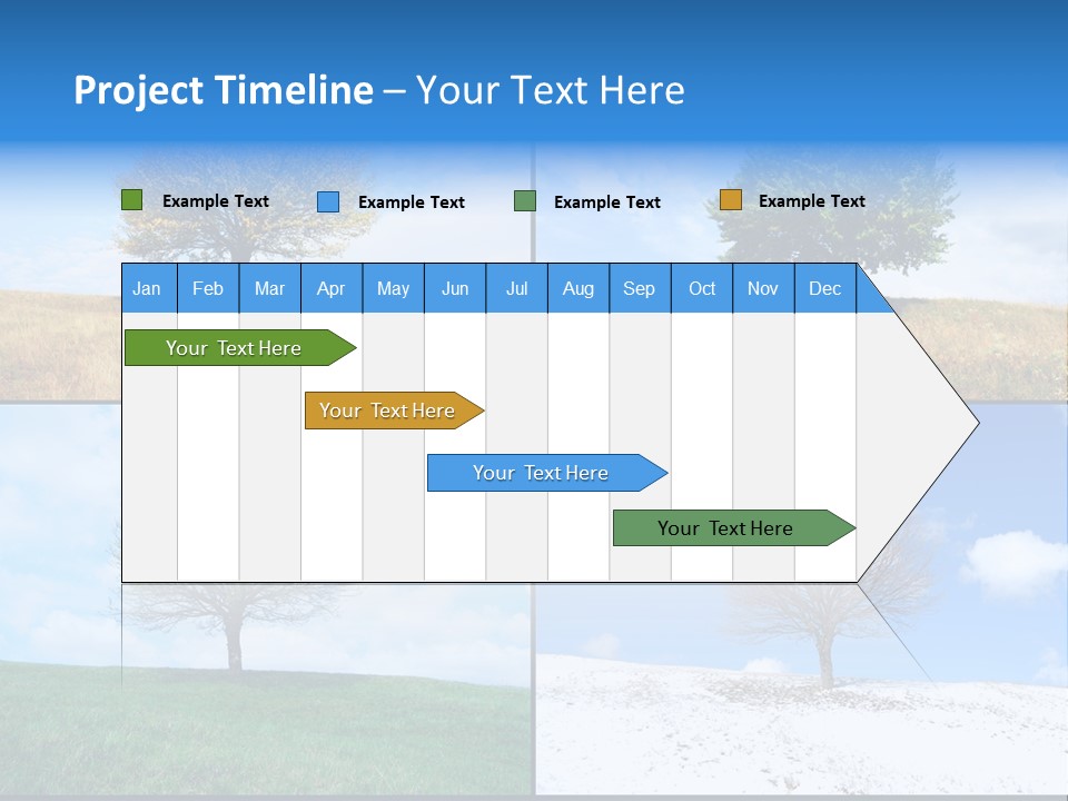 Bare Agriculture Lonely PowerPoint Template