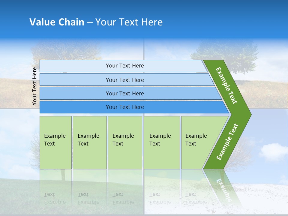 Bare Agriculture Lonely PowerPoint Template