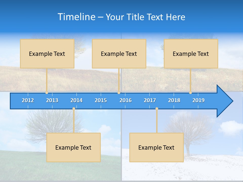 Bare Agriculture Lonely PowerPoint Template