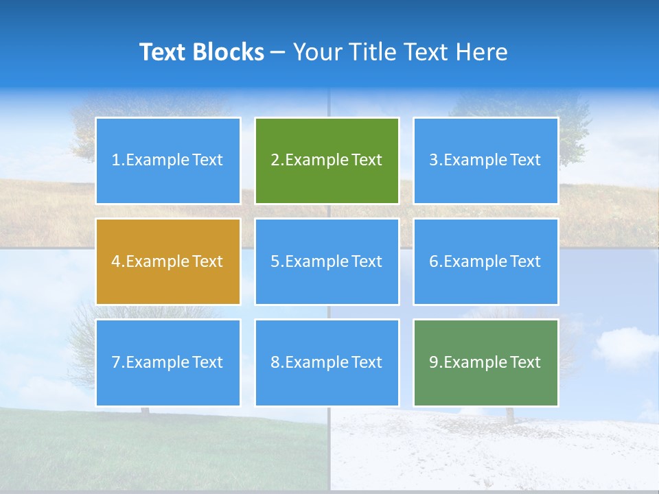 Bare Agriculture Lonely PowerPoint Template