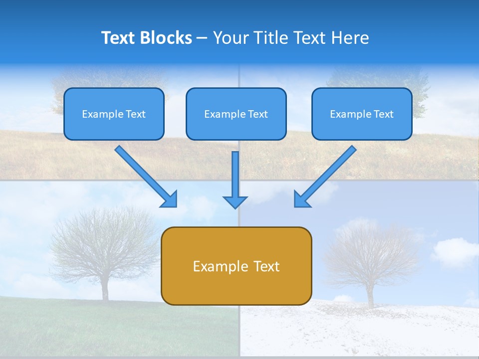 Bare Agriculture Lonely PowerPoint Template
