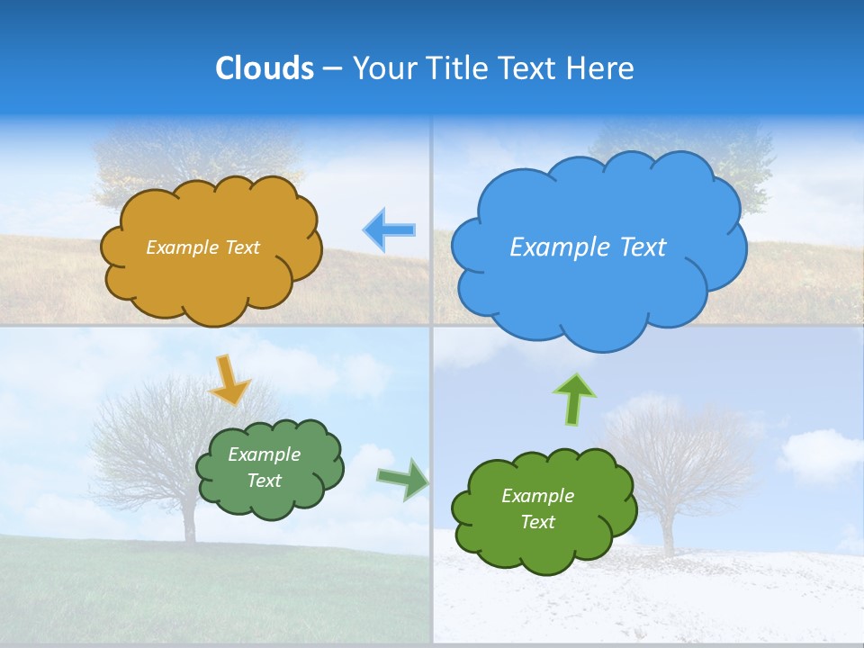 Bare Agriculture Lonely PowerPoint Template