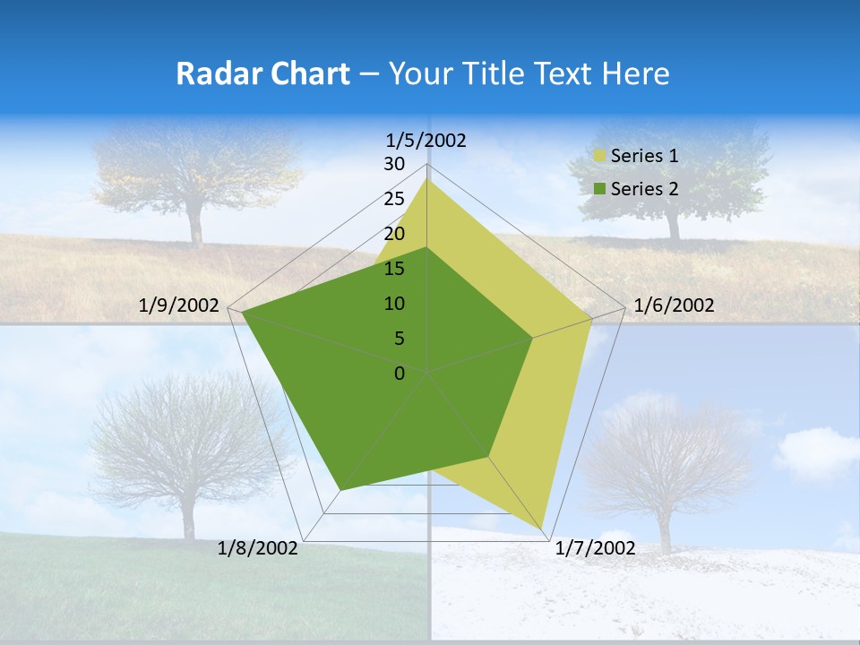 Bare Agriculture Lonely PowerPoint Template