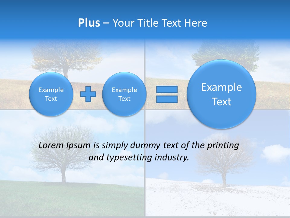 Bare Agriculture Lonely PowerPoint Template