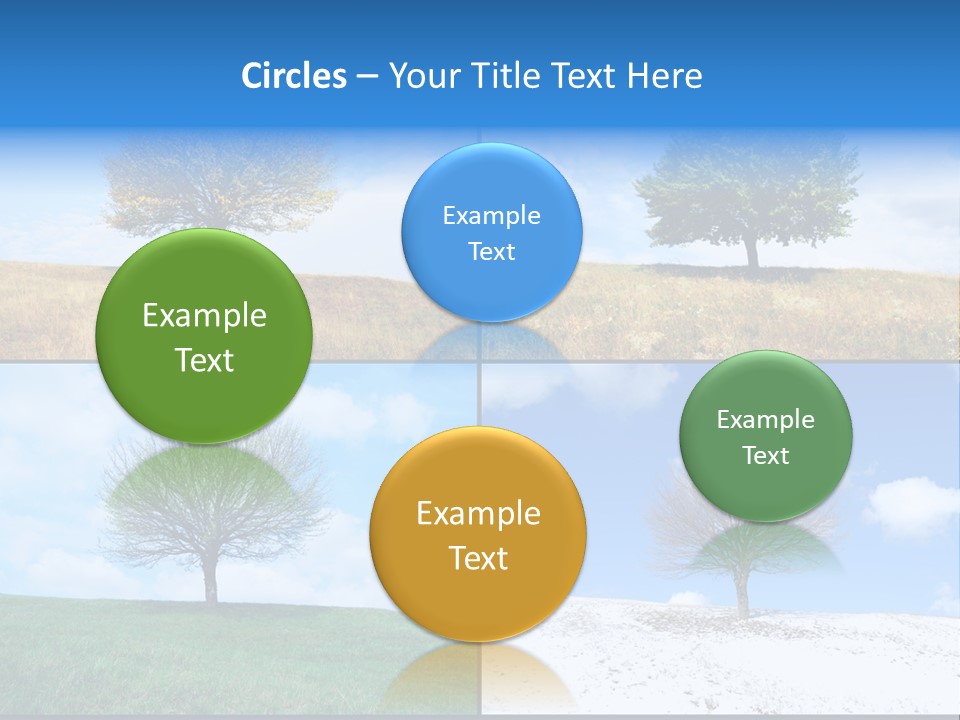 Bare Agriculture Lonely PowerPoint Template