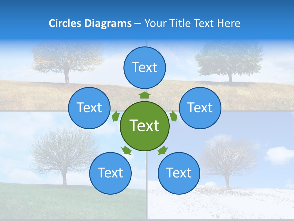 Bare Agriculture Lonely PowerPoint Template