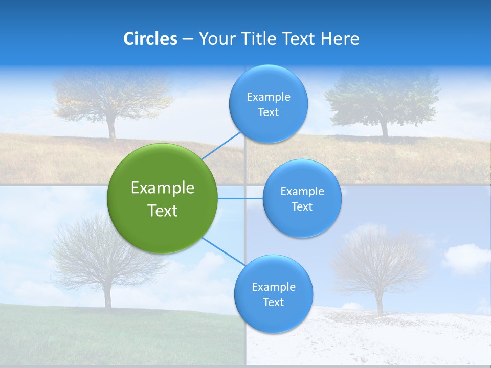 Bare Agriculture Lonely PowerPoint Template