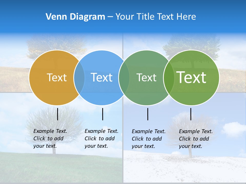 Bare Agriculture Lonely PowerPoint Template
