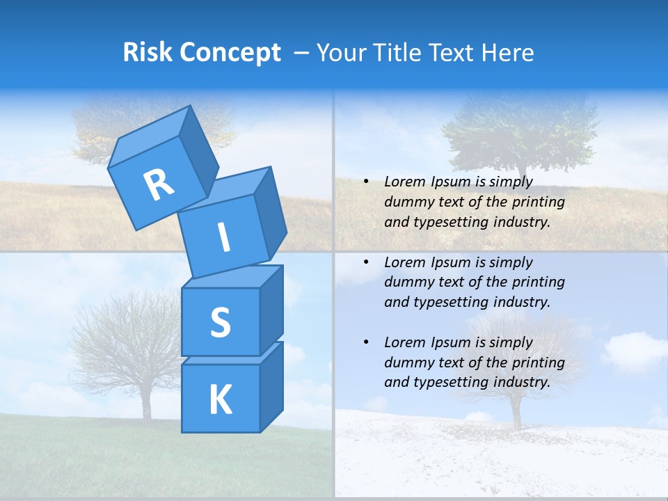 Bare Agriculture Lonely PowerPoint Template