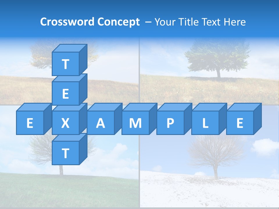 Bare Agriculture Lonely PowerPoint Template