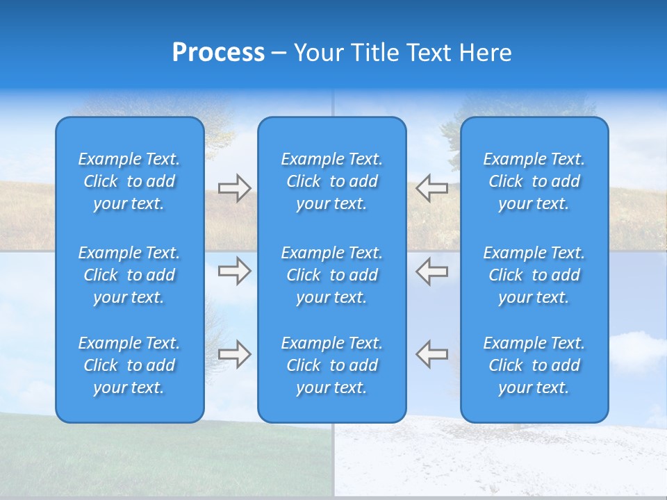 Bare Agriculture Lonely PowerPoint Template