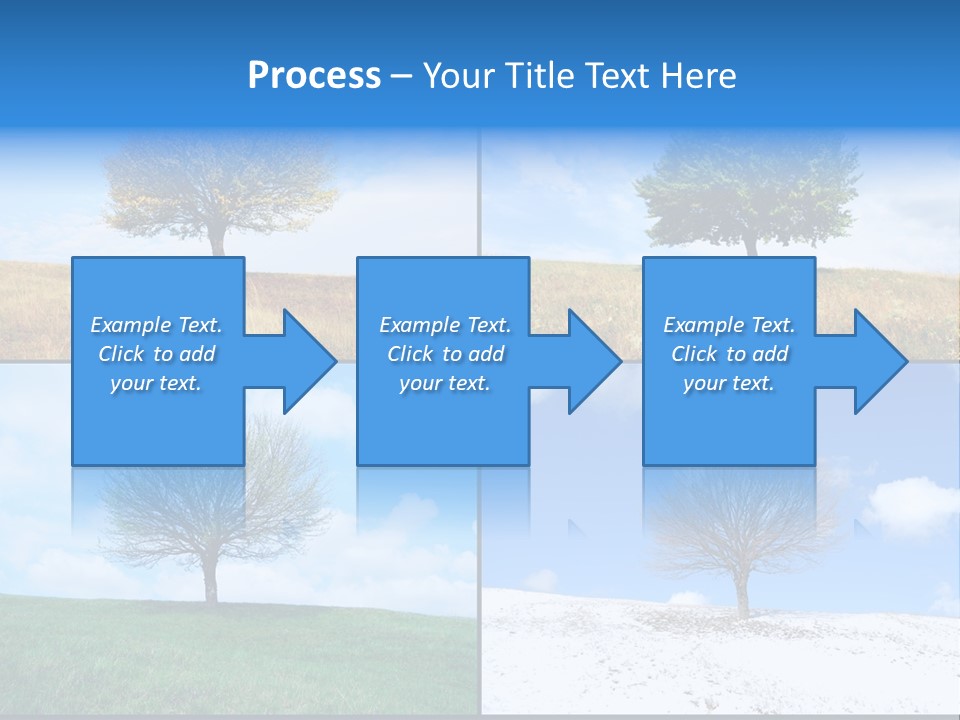 Bare Agriculture Lonely PowerPoint Template