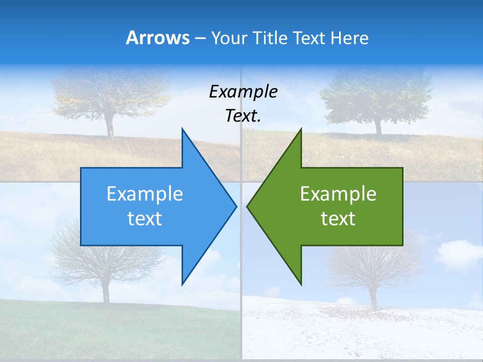Bare Agriculture Lonely PowerPoint Template