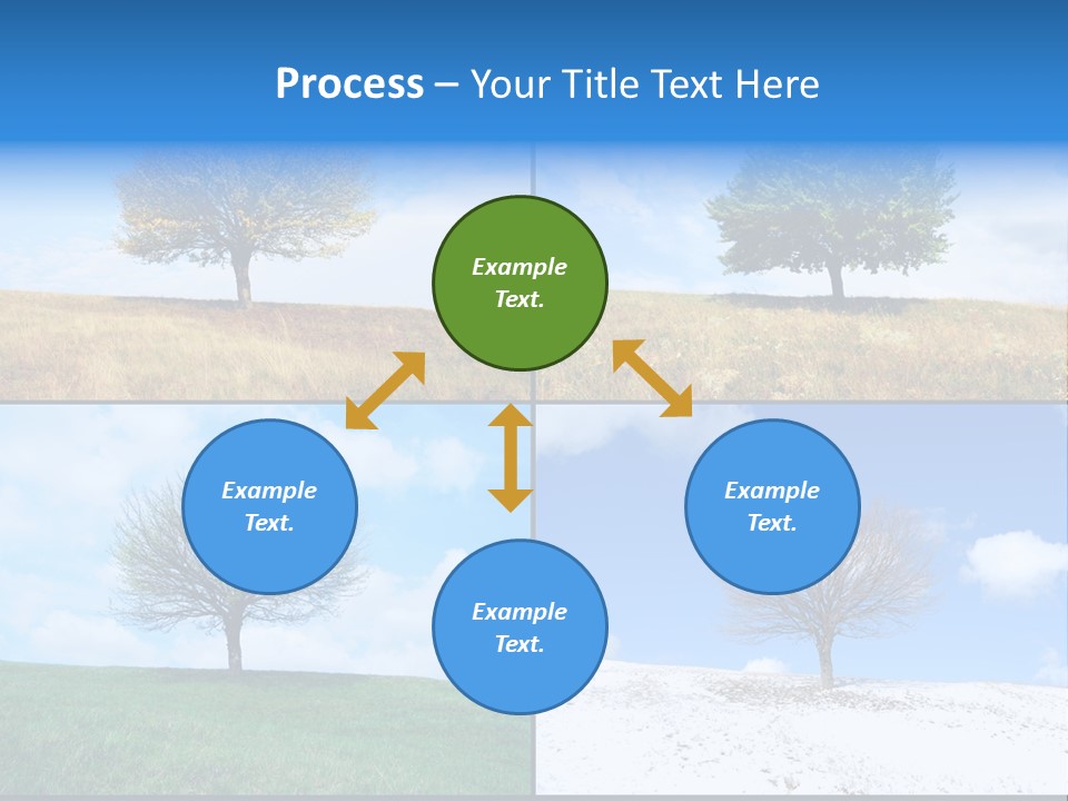 Bare Agriculture Lonely PowerPoint Template