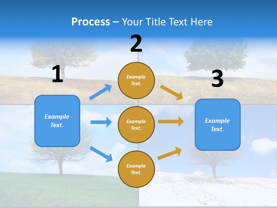 Bare Agriculture Lonely PowerPoint Template