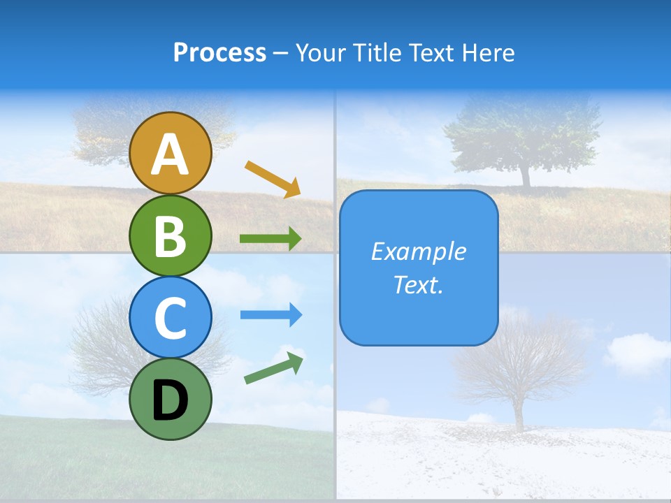 Bare Agriculture Lonely PowerPoint Template