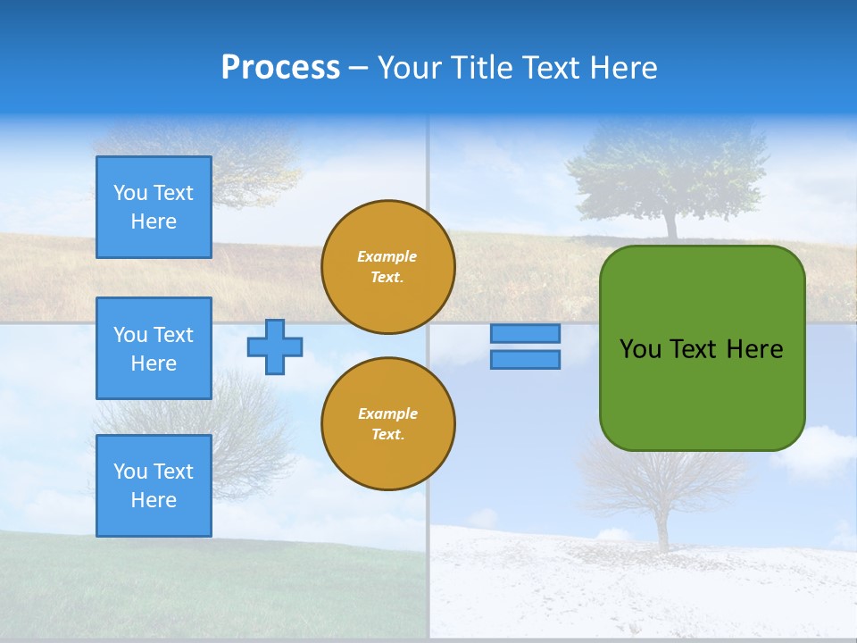 Bare Agriculture Lonely PowerPoint Template