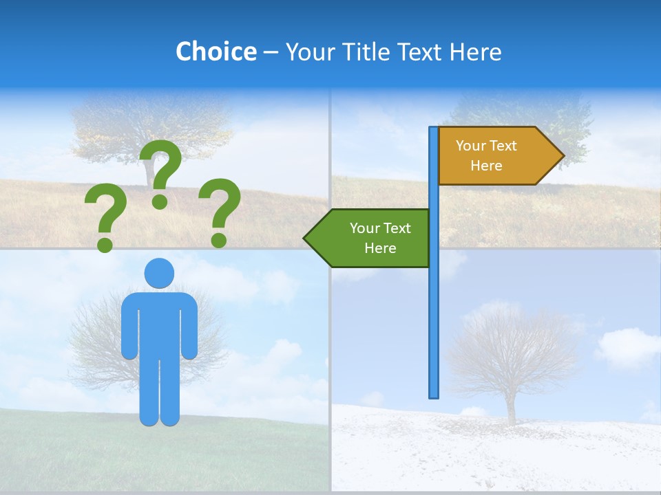 Bare Agriculture Lonely PowerPoint Template