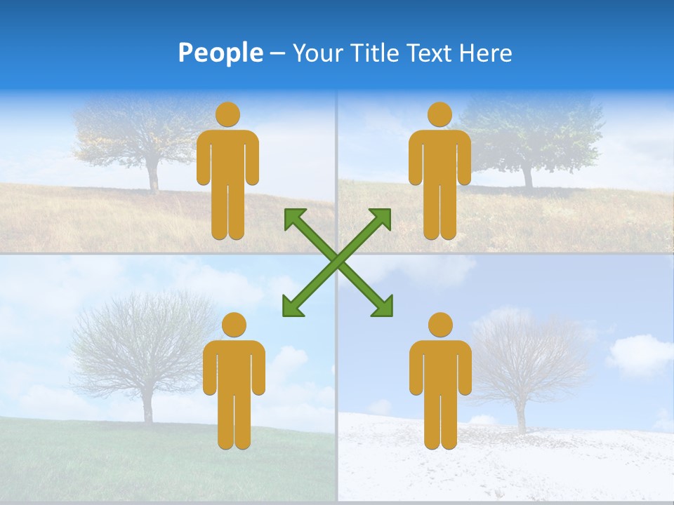 Bare Agriculture Lonely PowerPoint Template