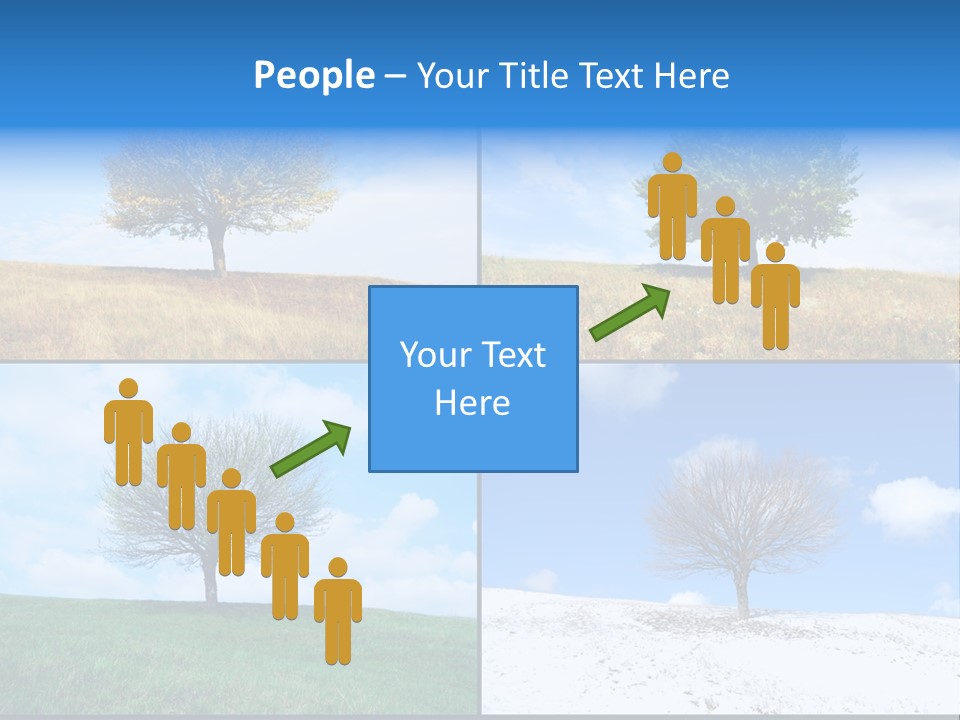 Bare Agriculture Lonely PowerPoint Template