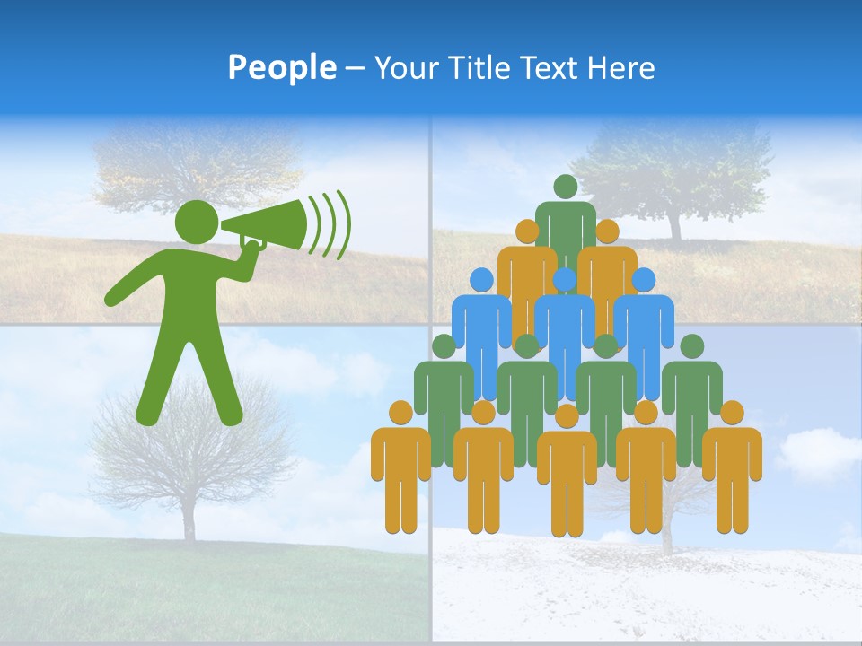 Bare Agriculture Lonely PowerPoint Template