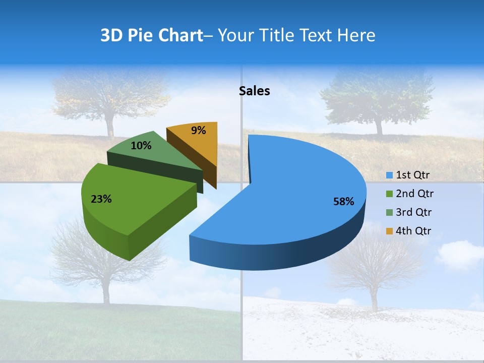 Bare Agriculture Lonely PowerPoint Template