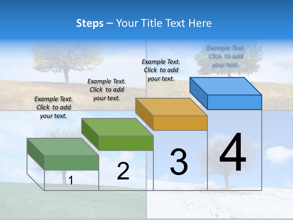 Bare Agriculture Lonely PowerPoint Template