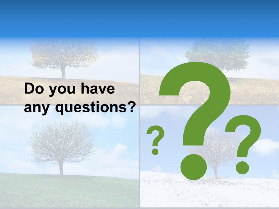 Bare Agriculture Lonely PowerPoint Template