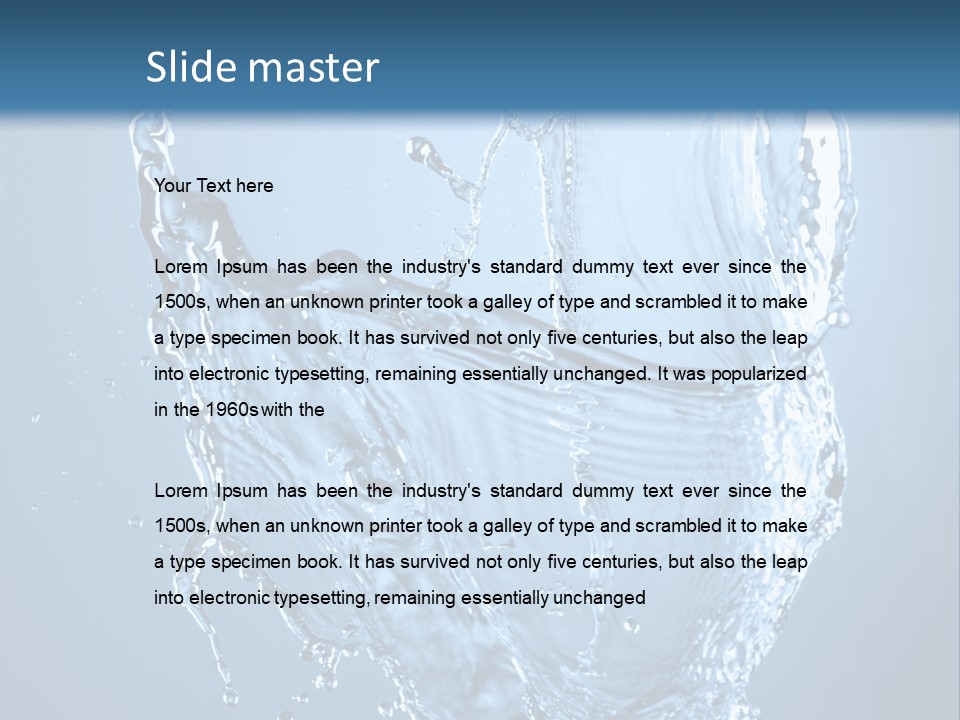 Wash Abstract Dynamic PowerPoint Template