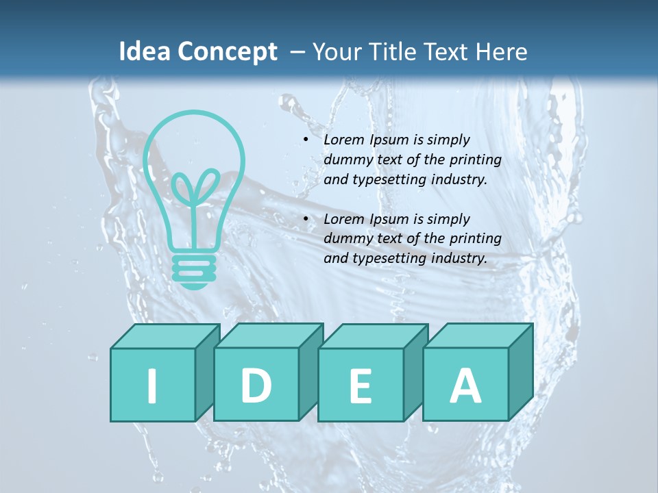 Wash Abstract Dynamic PowerPoint Template