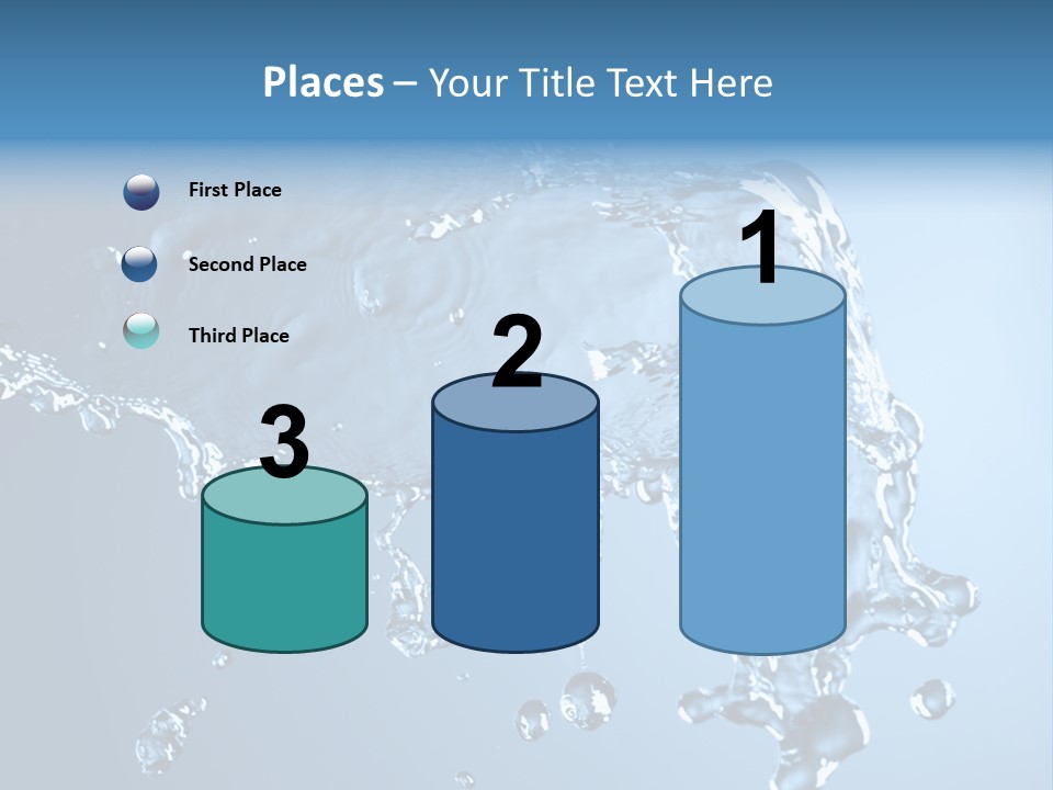 Water Abstract PowerPoint Template