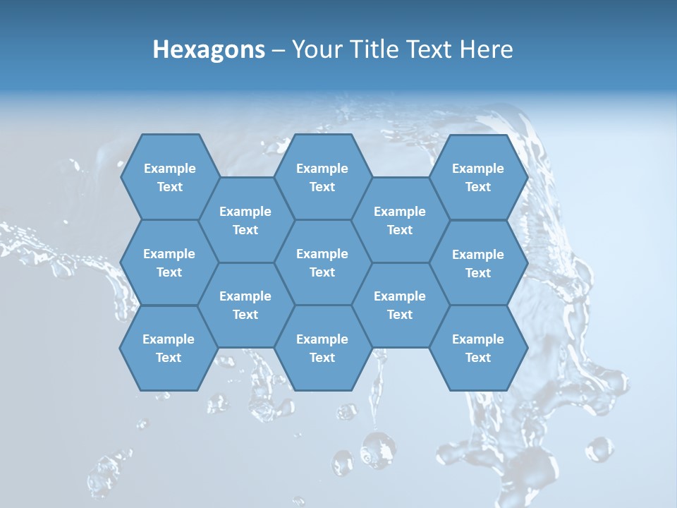 Water Abstract PowerPoint Template