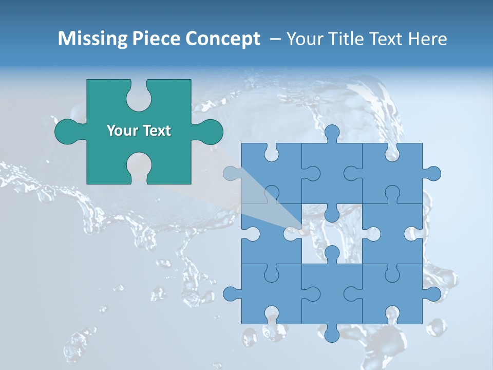 Water Abstract PowerPoint Template