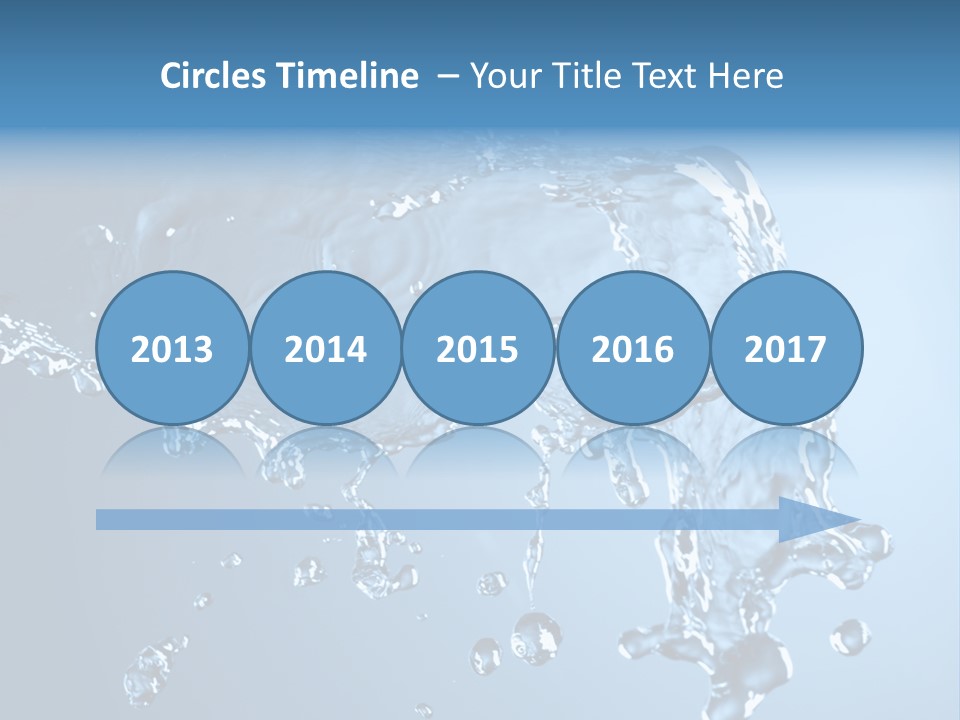 Water Abstract PowerPoint Template