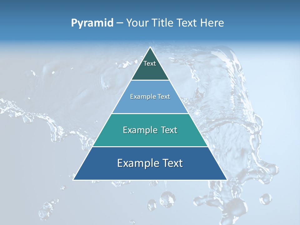 Water Abstract PowerPoint Template