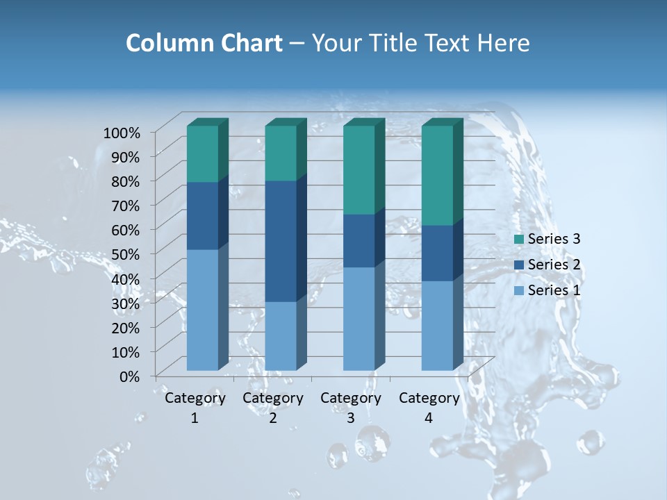 Water Abstract PowerPoint Template