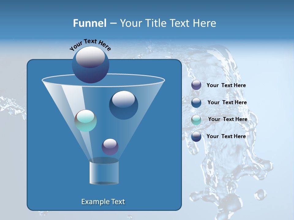 Water Abstract PowerPoint Template