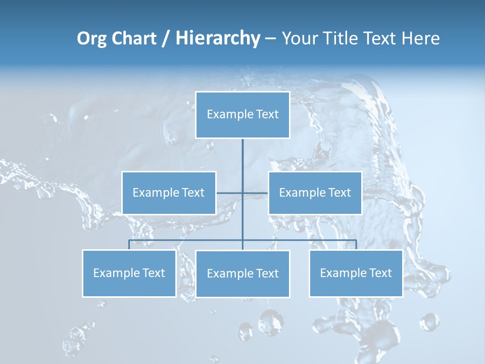 Water Abstract PowerPoint Template
